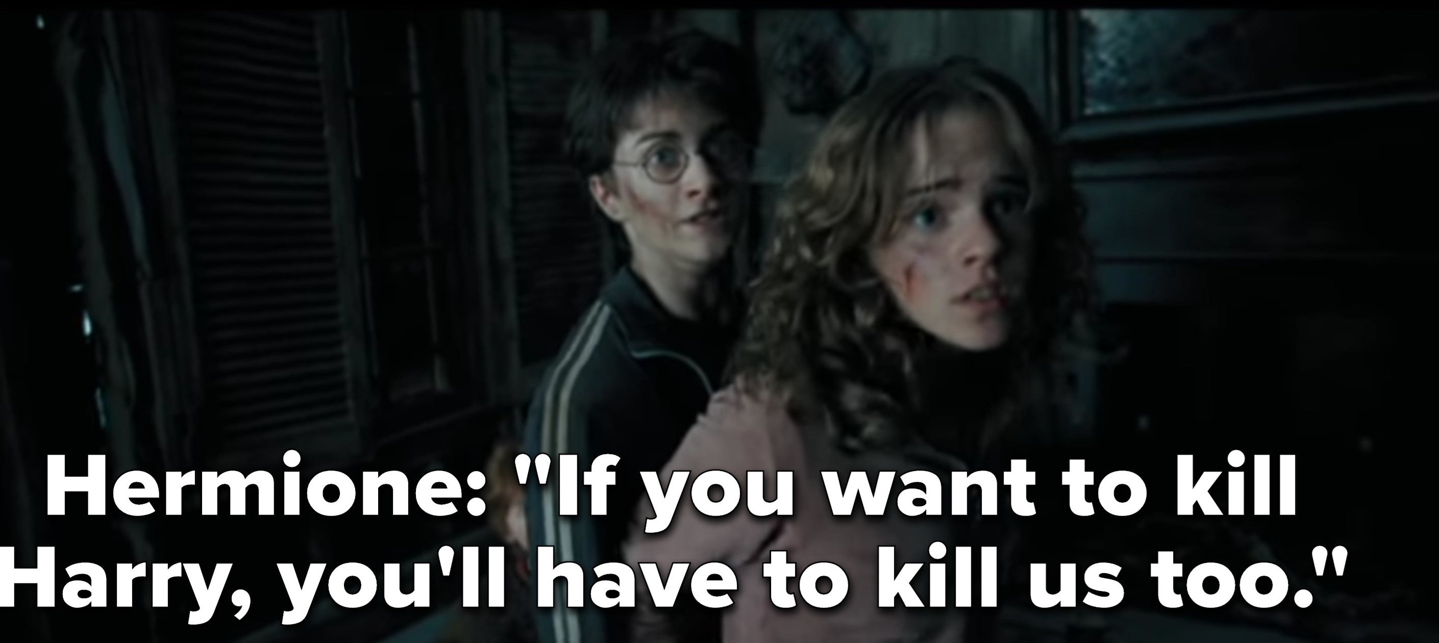 Hermione's angry face, Harry Potter memes