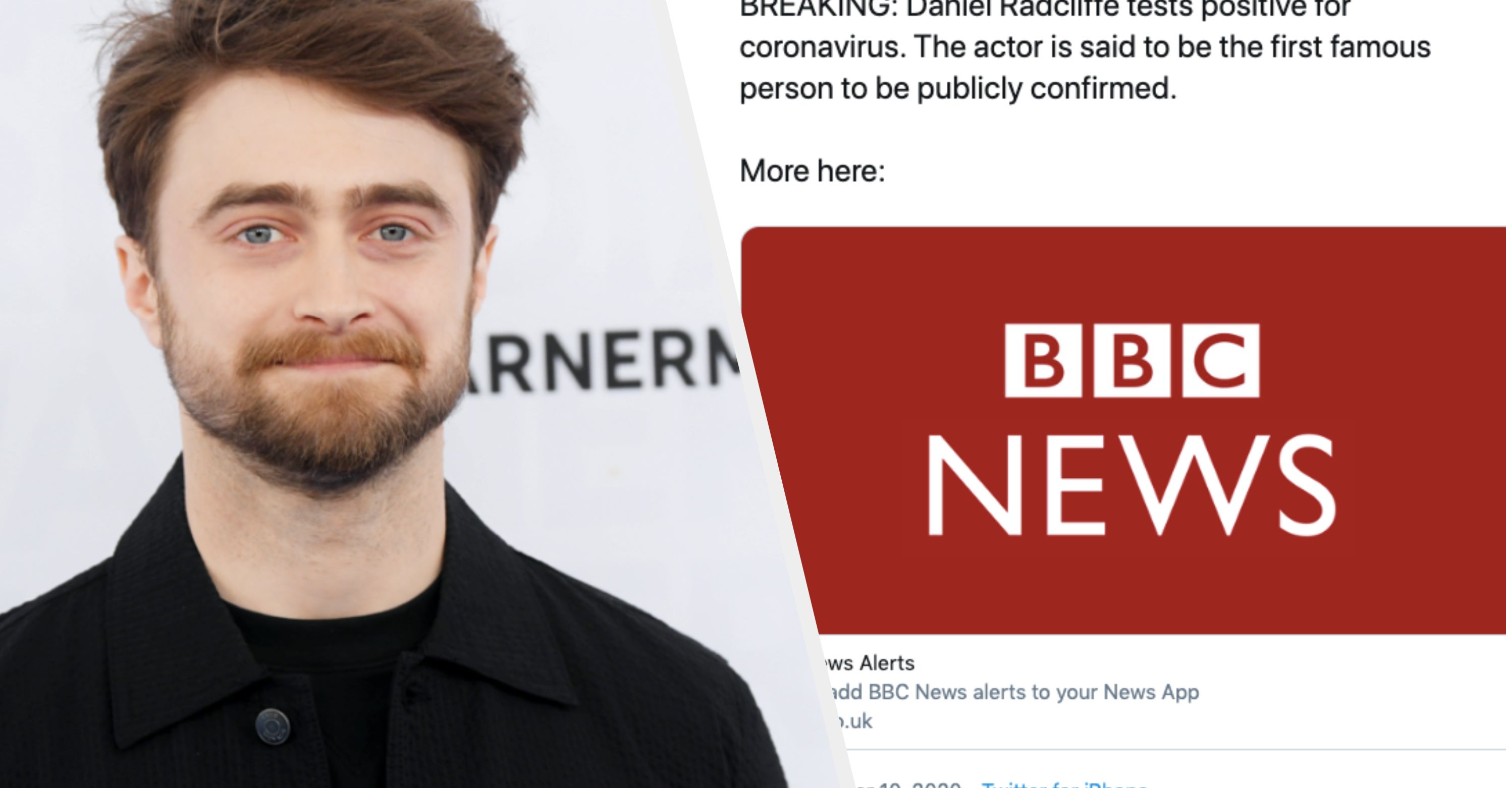 Daniel Radcliffe Coronavirus Fake News, He Does Not Have COVID19