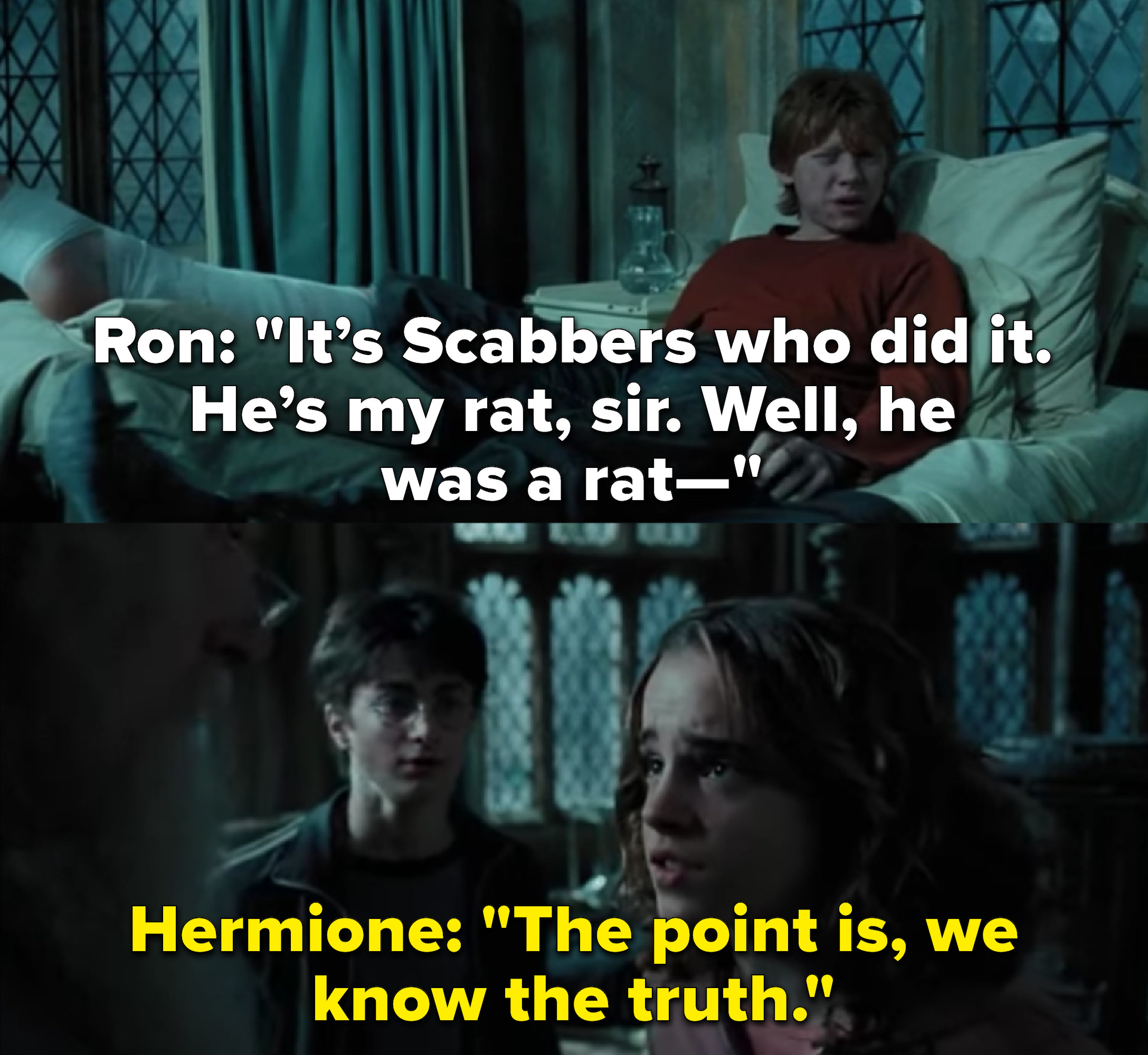 And m fanfiction ron hermione Ginny's Realization