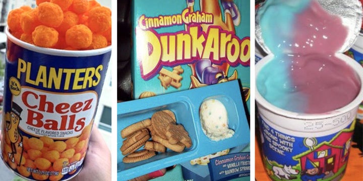 17 Discontinued Childhood Snacks You Thought You'd Never Eat Again