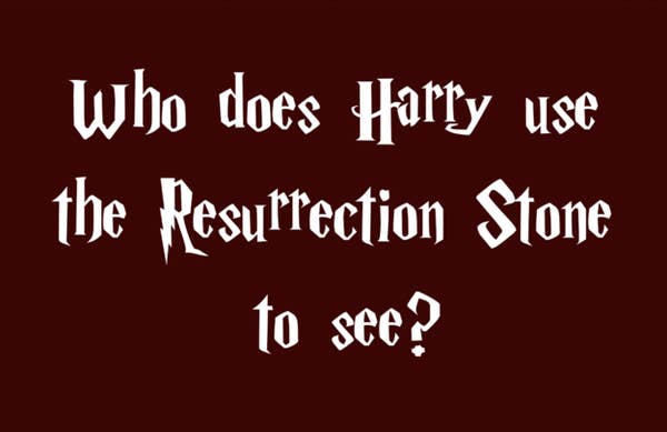 Harry Potter Trivia Quiz How Well Do You Remember Harry Potter