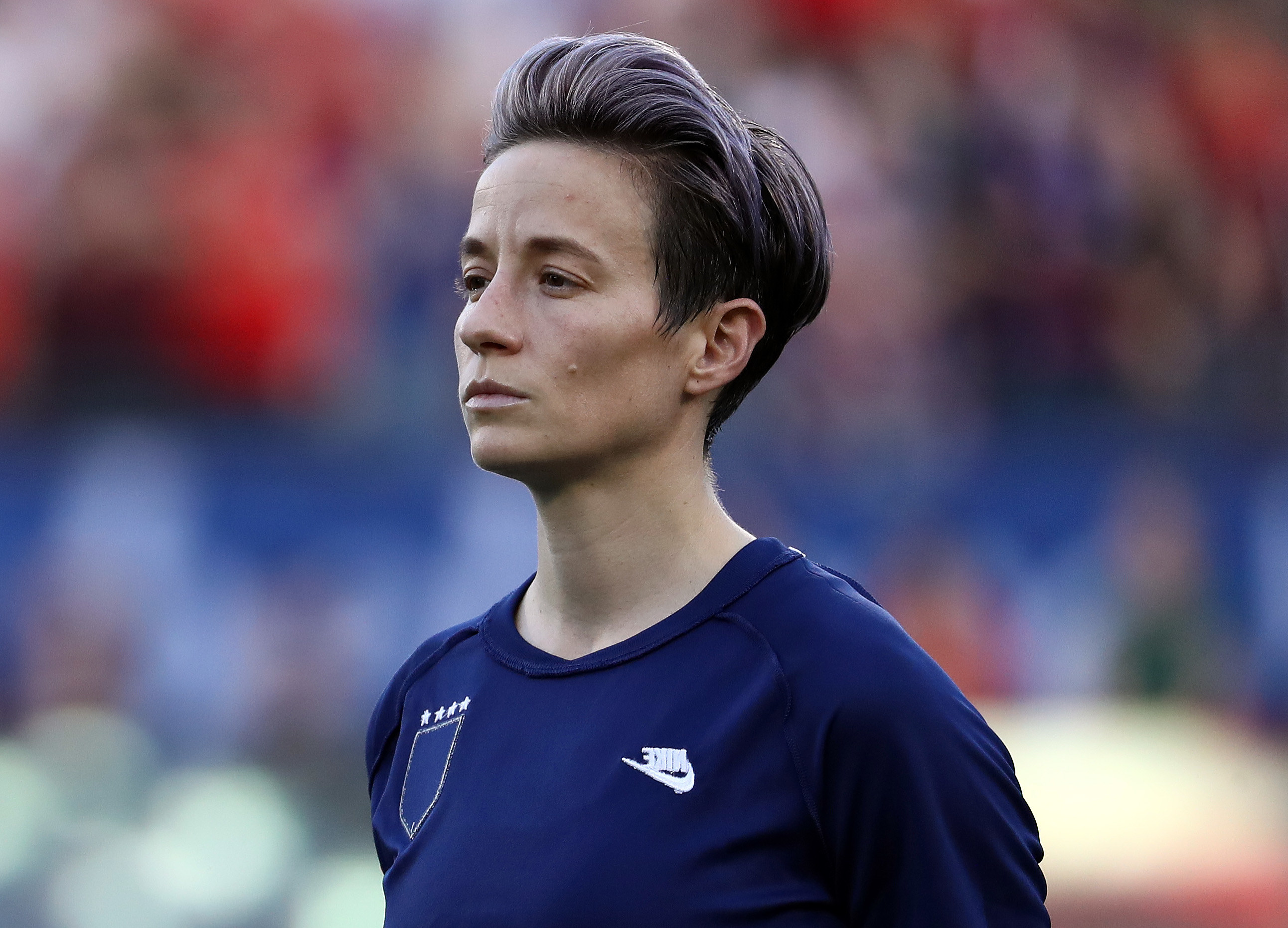 US Women's National Team Players Protest US Soccer At Wednesday Match