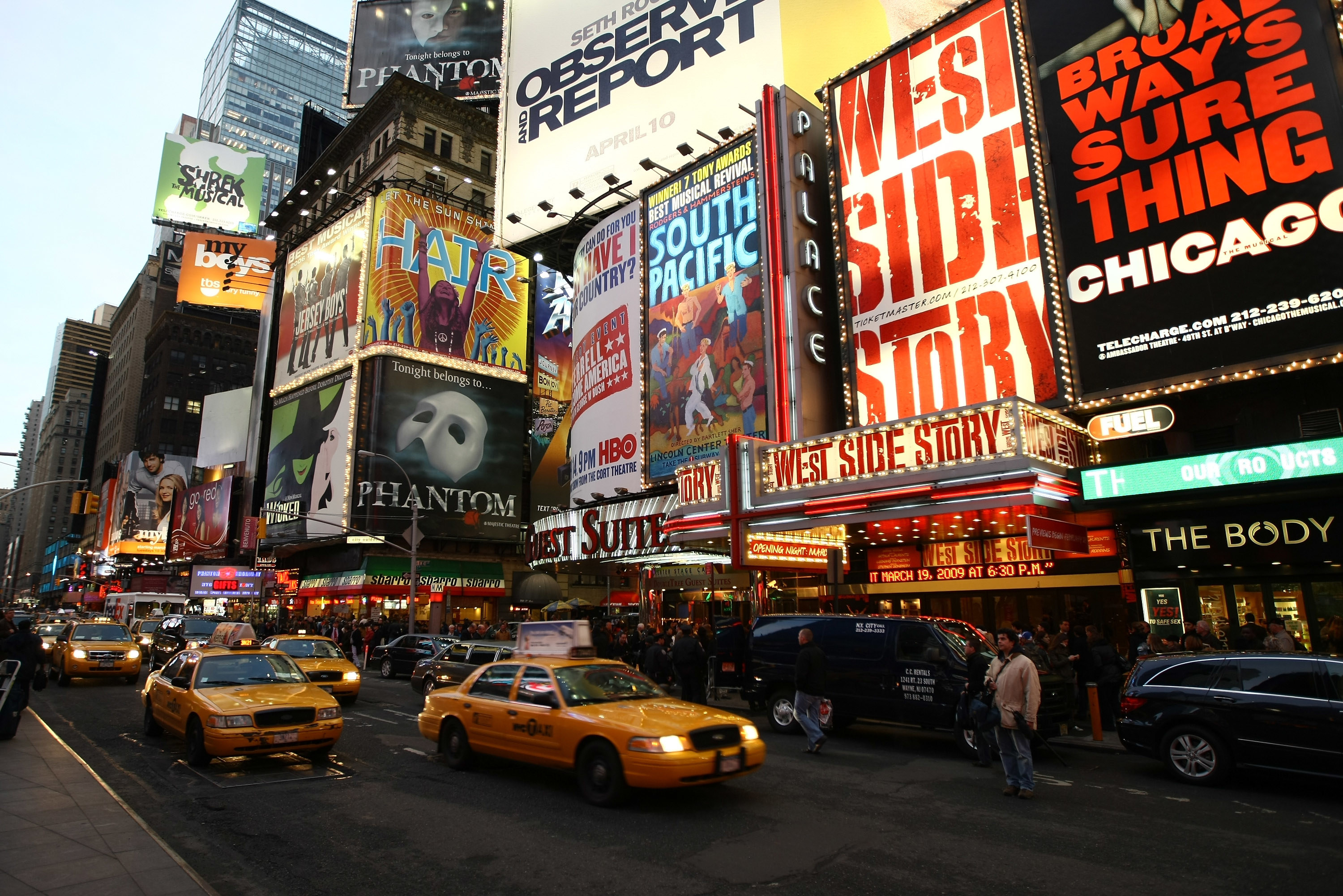 New York street sign - Broadway wallpaper