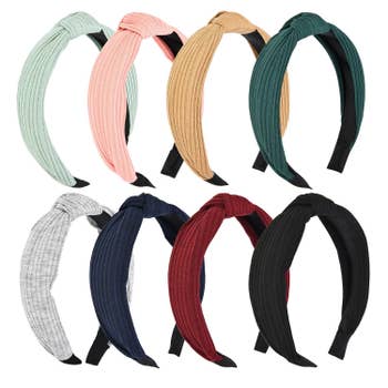the headbands in different colors