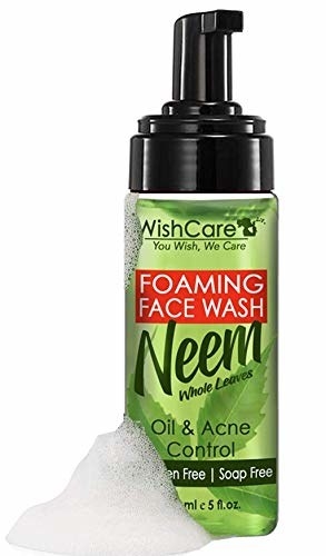 Bottle of the neem face wash