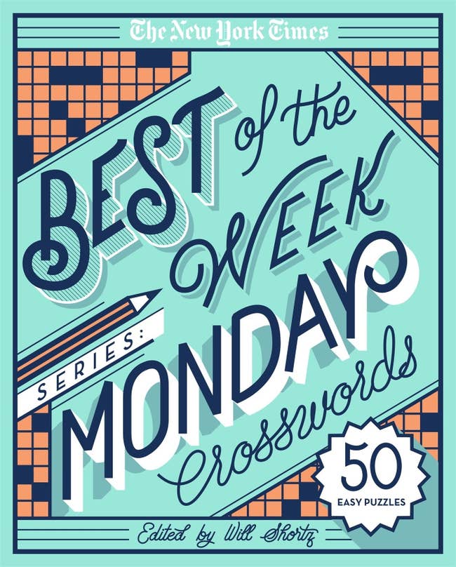 The cover of the Monday crossword book 