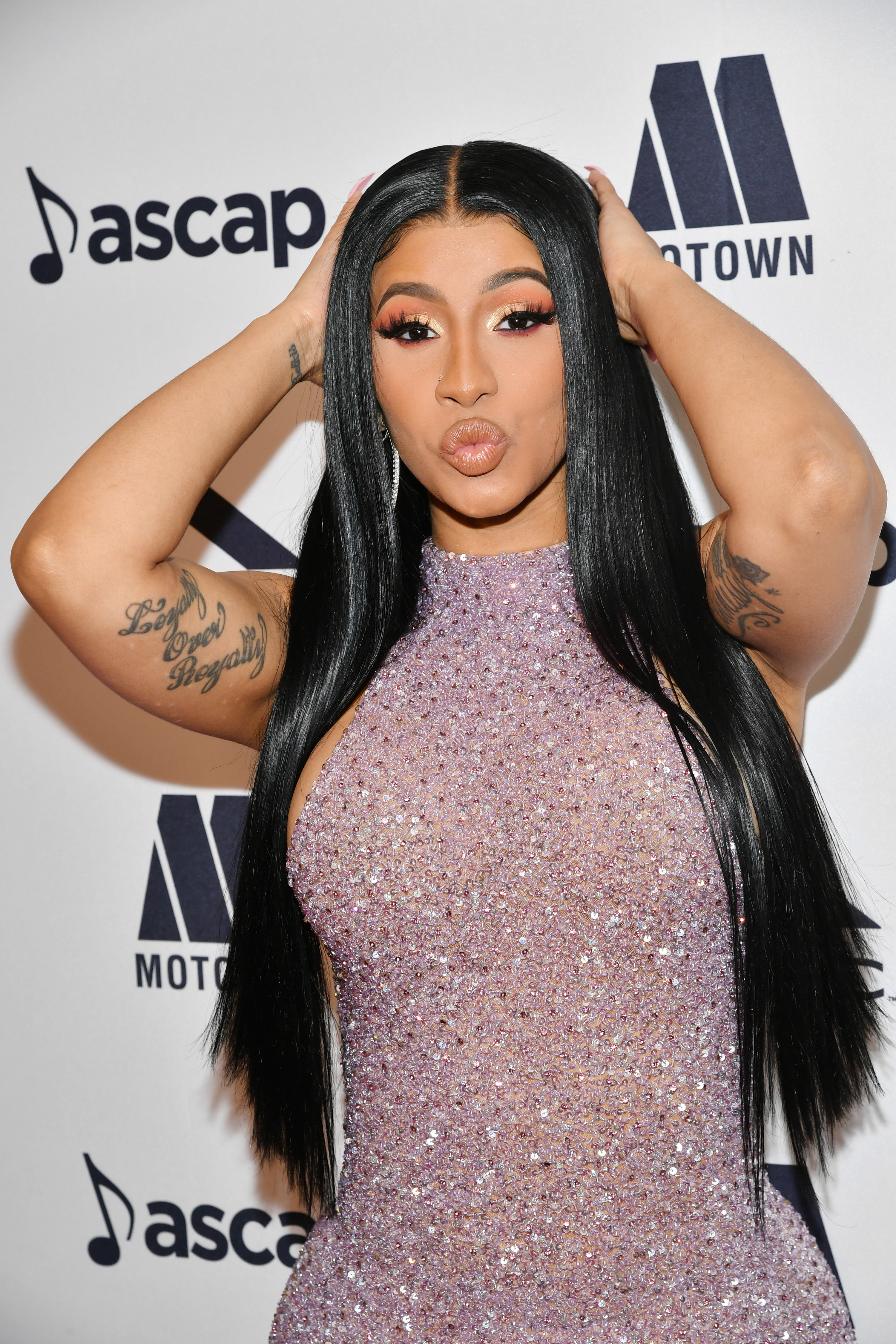 Cardi B Revealed Her Natural Hair
