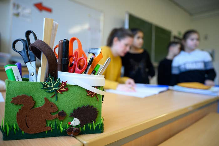 Primary school classroom