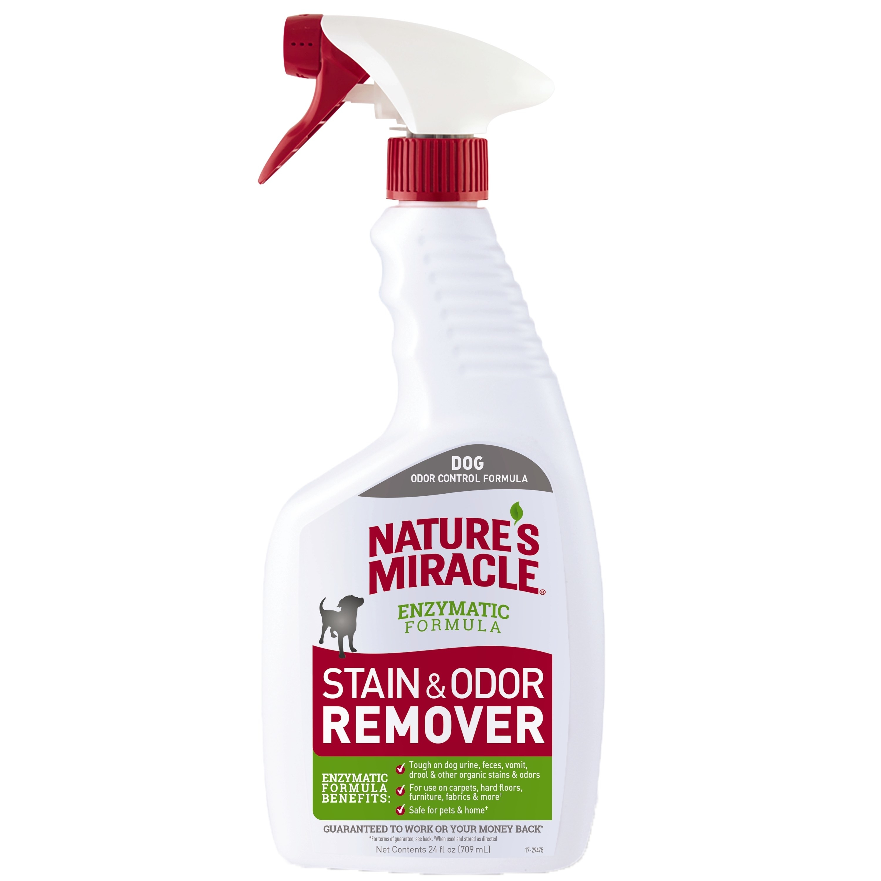 The spray bottle of remover 