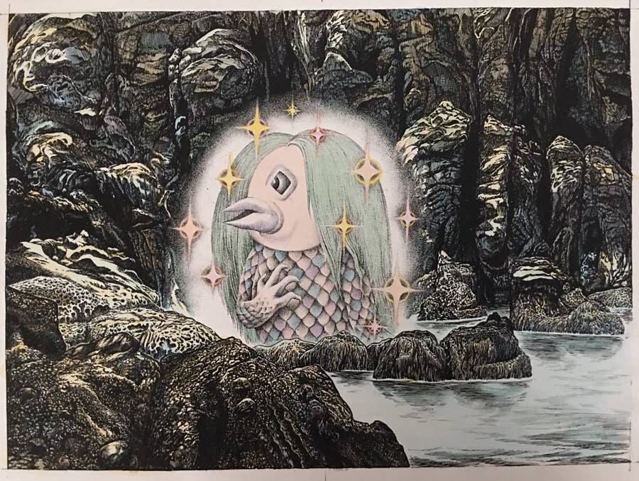 水木しげるも描いていた！新型コロナで話題の妖怪アマビエ「現代の疫病 