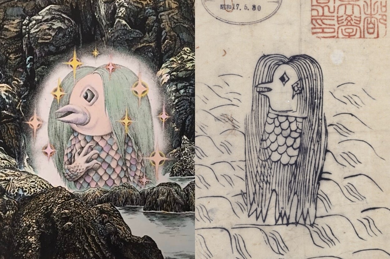 水木しげるも描いていた！新型コロナで話題の妖怪アマビエ「現代の疫病 