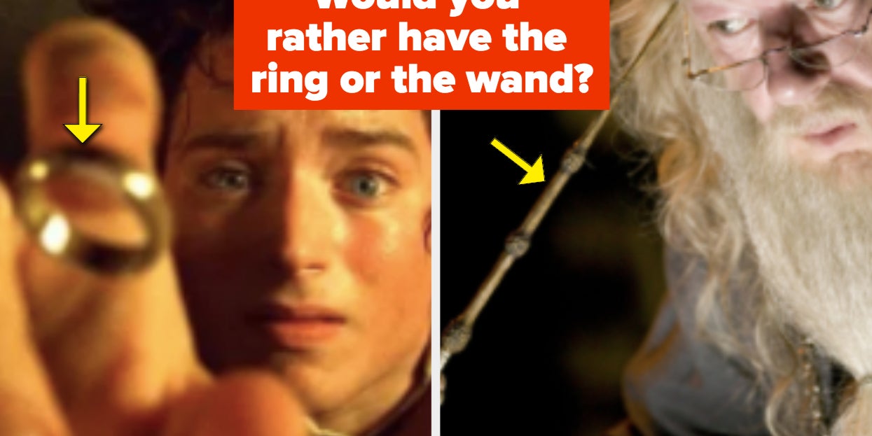 Good Luck Choosing Between These "Lord Of The Rings" And "Harry Potter" Scenarios