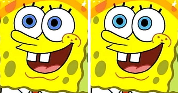 Half Of These "Spongebob Squarepants" Eyes Are Fake — Can ...