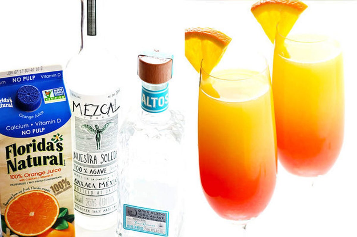 Pineapple Mezcal Old Fashioned • The Candid Cooks