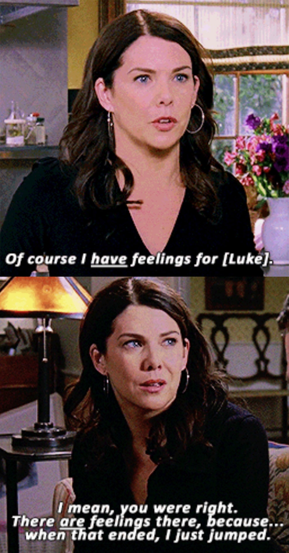 17 Luke And Lorelai Moments From Gilmore Girls