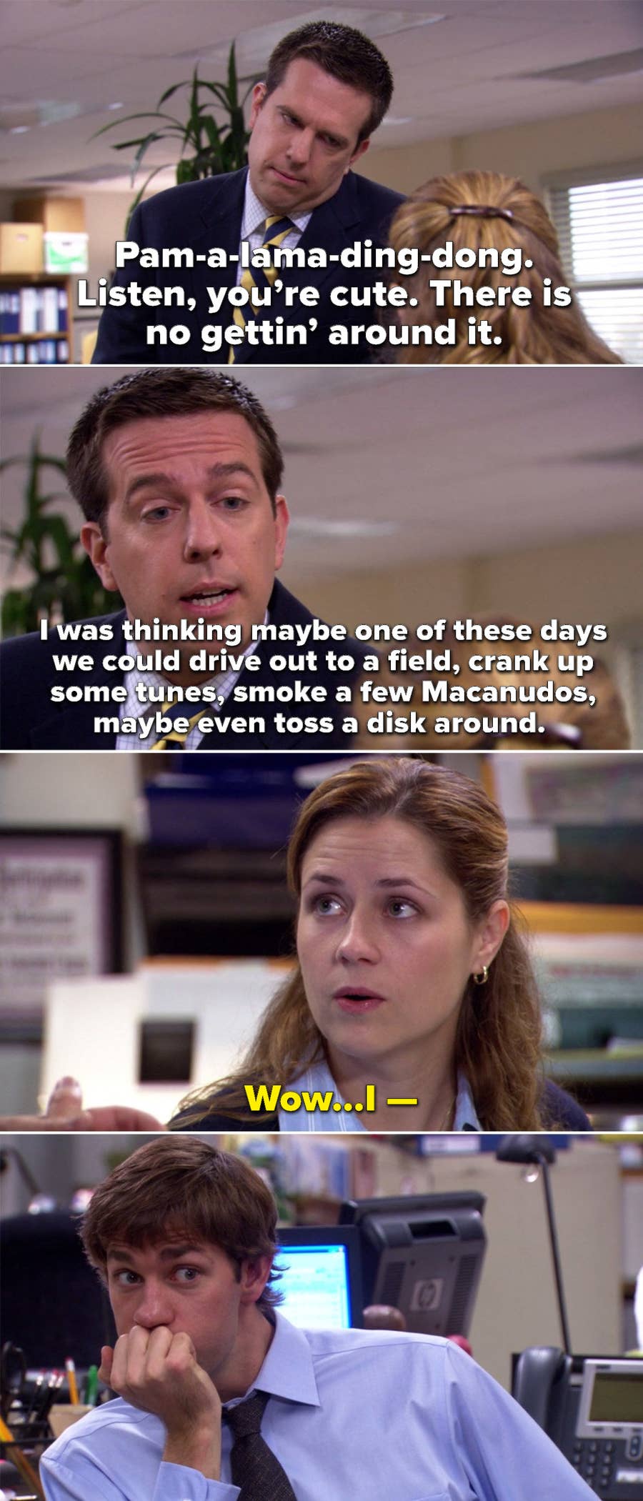 18 Hilariously Embarrassing Andy Moments From The Office Make social videos in an instant: hilariously embarrassing andy moments