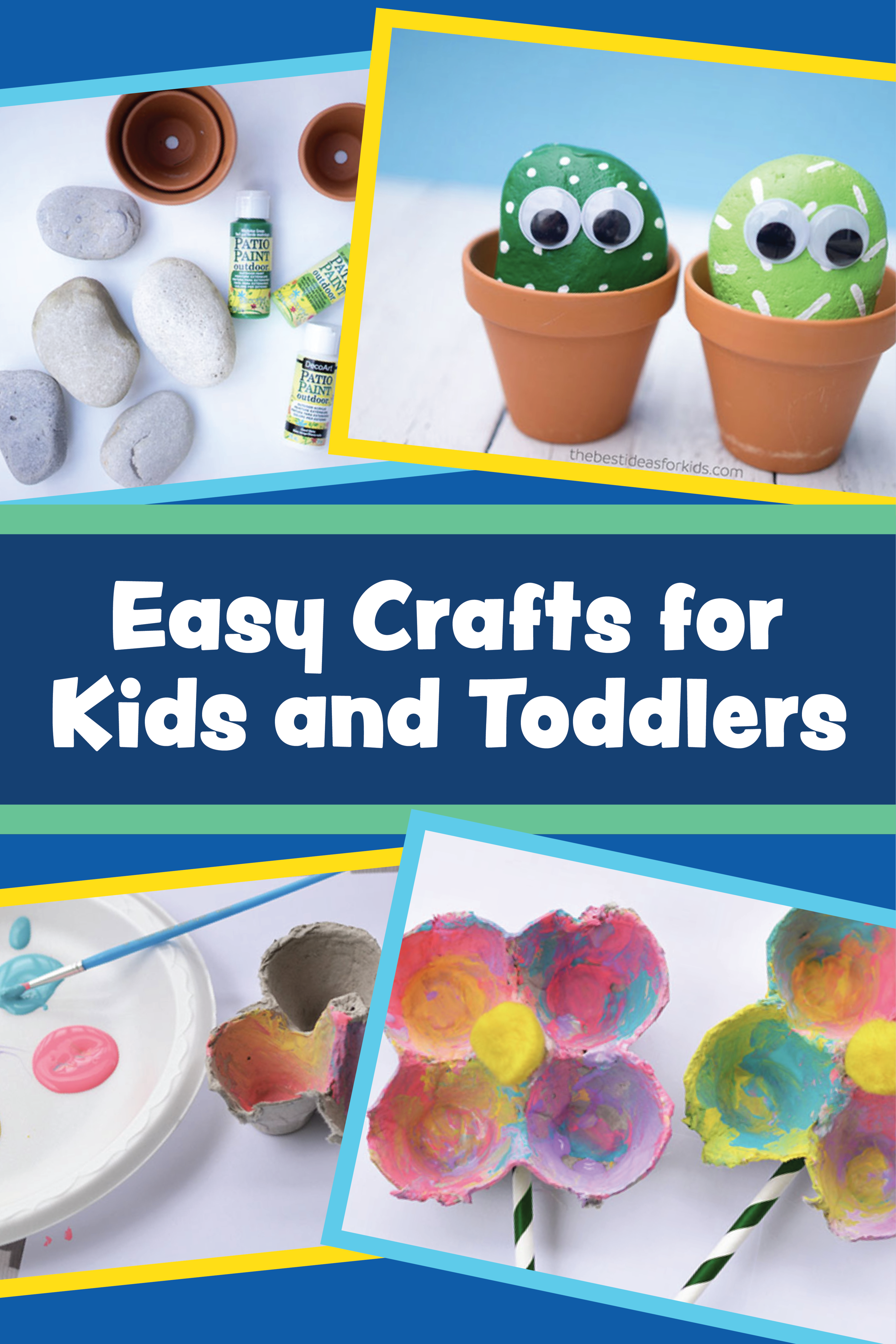 Easy art and craft activities to keep your child busy during