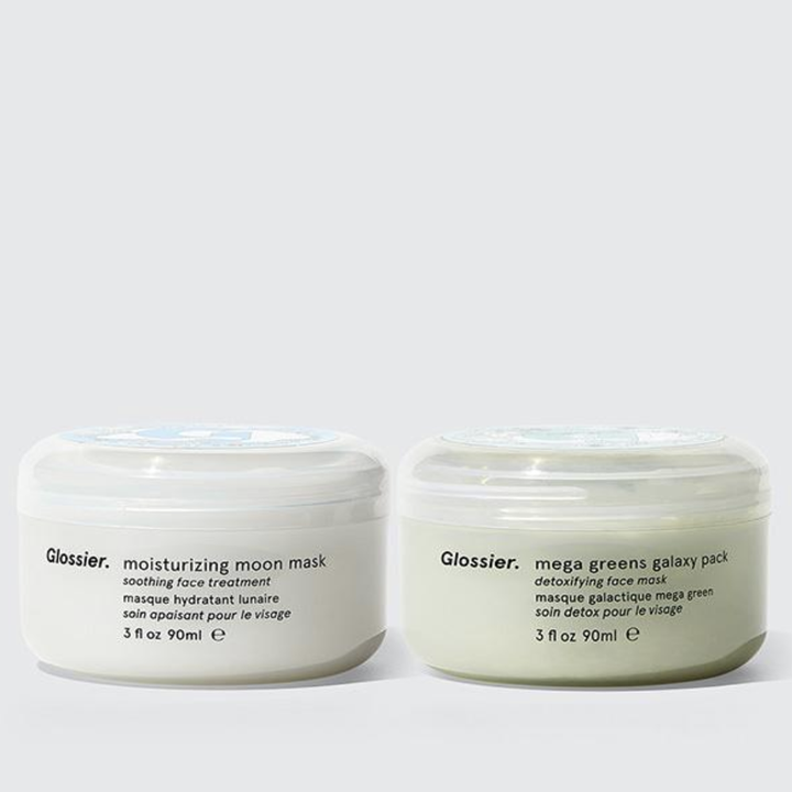 Gloss mask. Hydrating face mask.