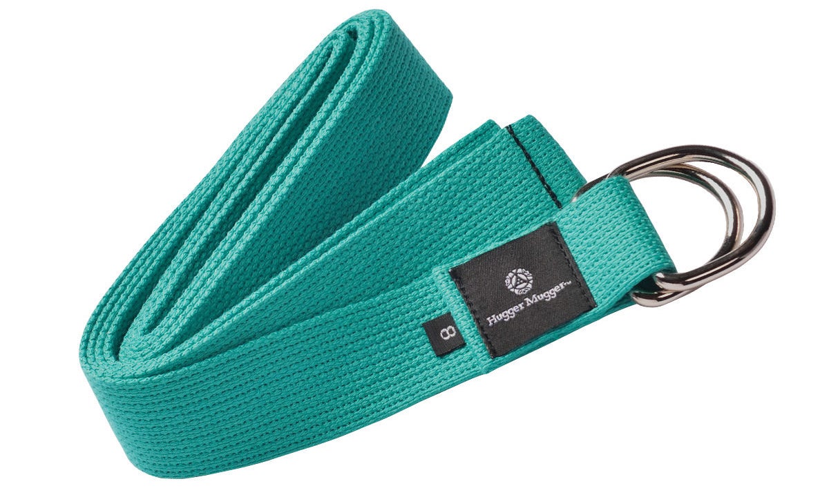 The green yoga strap