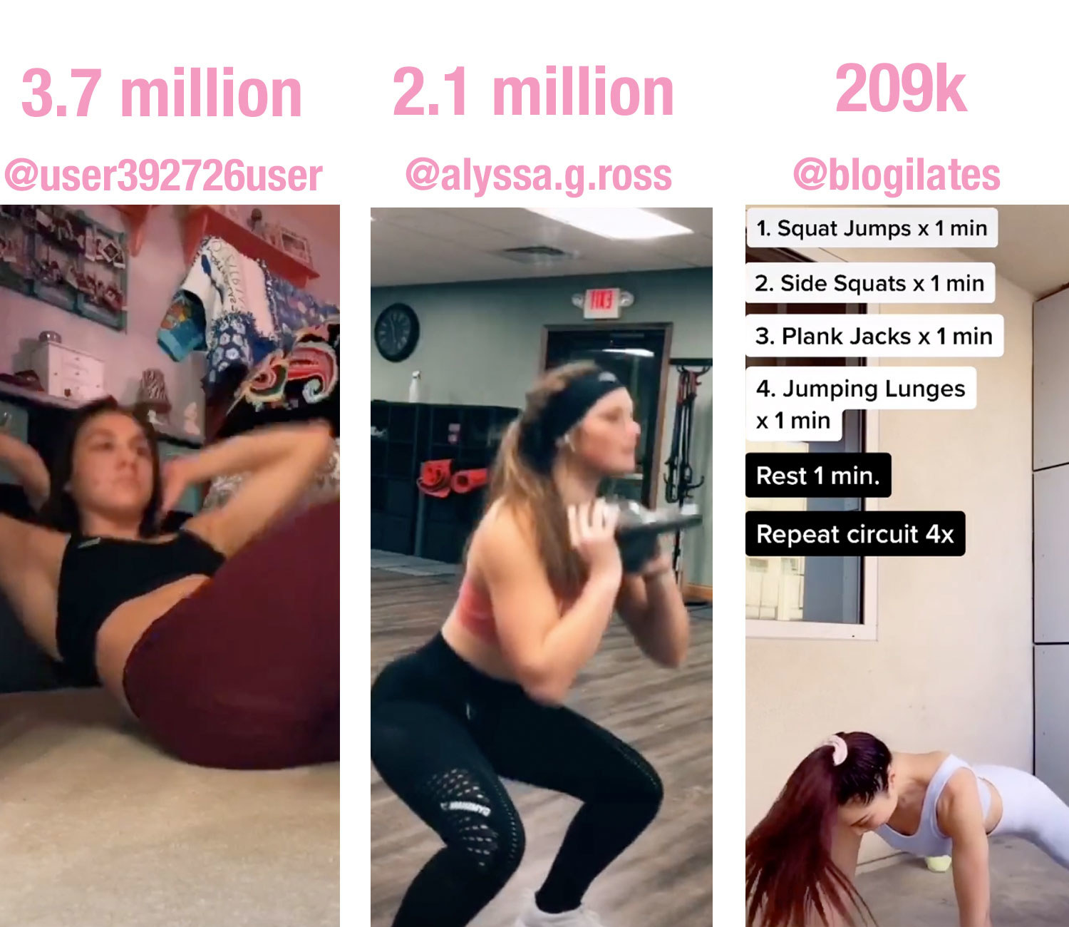 I Tried 3 Viral TikTok Workouts For 30 Days And Here's What Happened