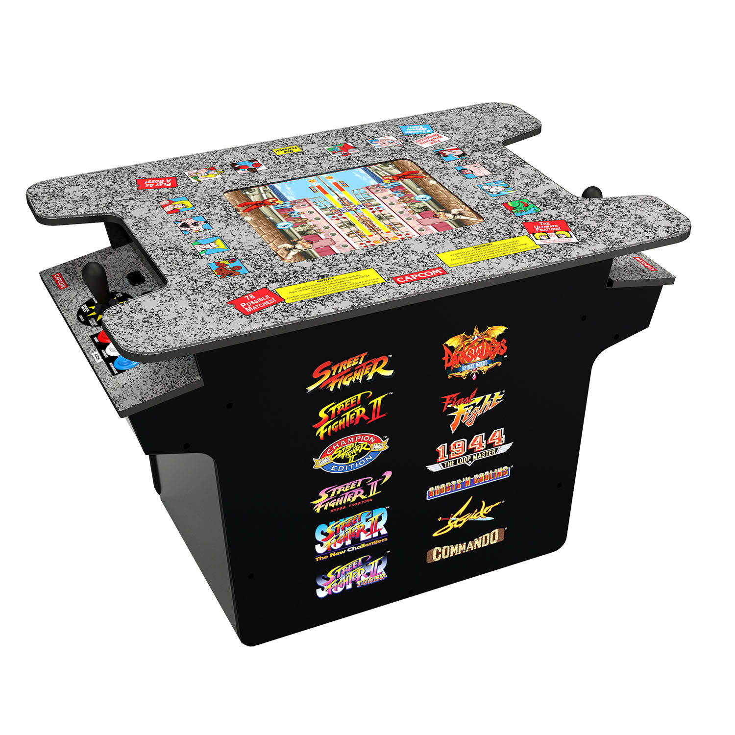 The arcade game table