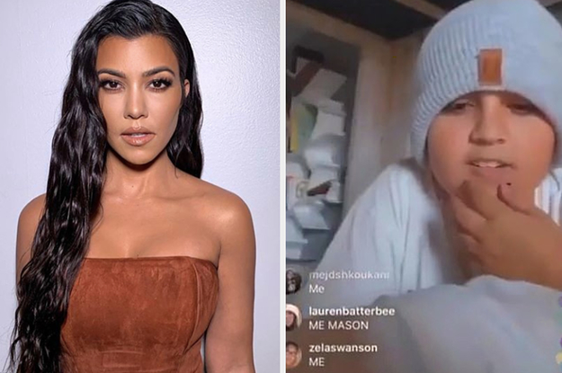 Kourtney Kardashian Confirmed She Deleted Mason's Instagram Account After He Spilled Family Secrets During A Live Stream