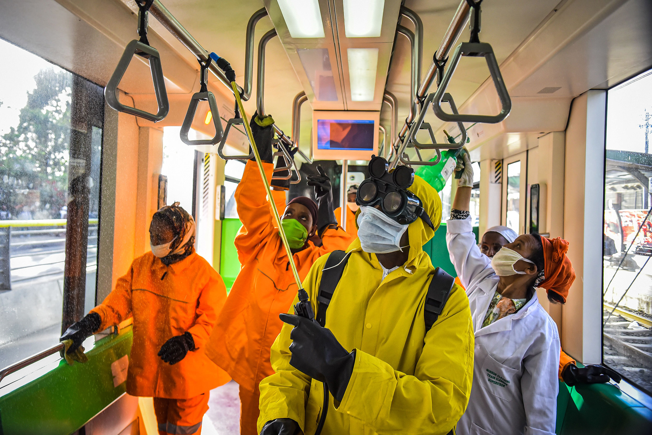 In Photos: COVID-19 Cleaners — The hands that keep our city safe