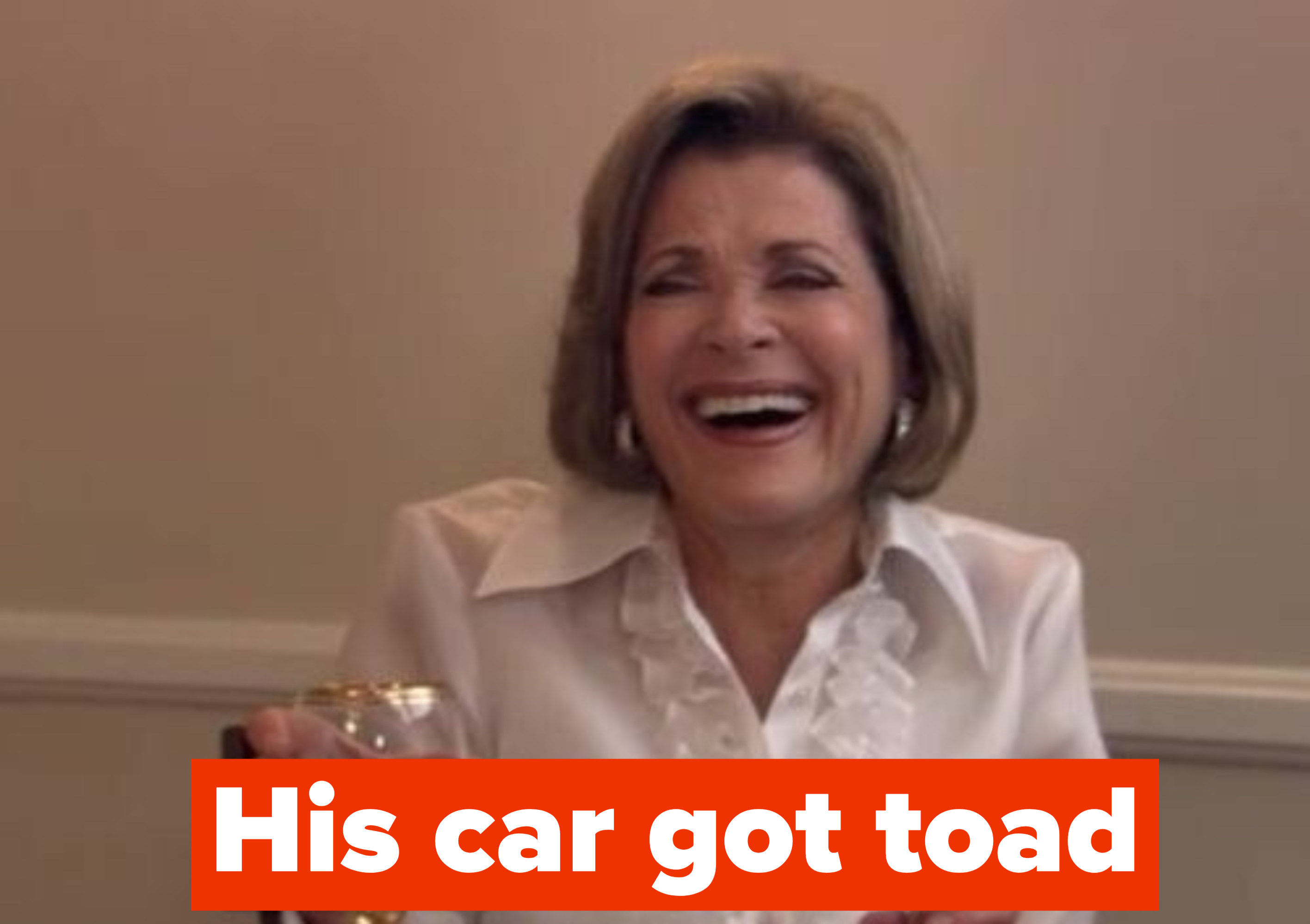 His car got toad