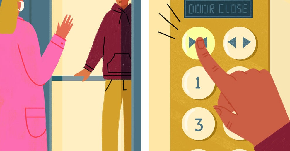 Advice On Sharing Elevators And Voting During Coronavirus