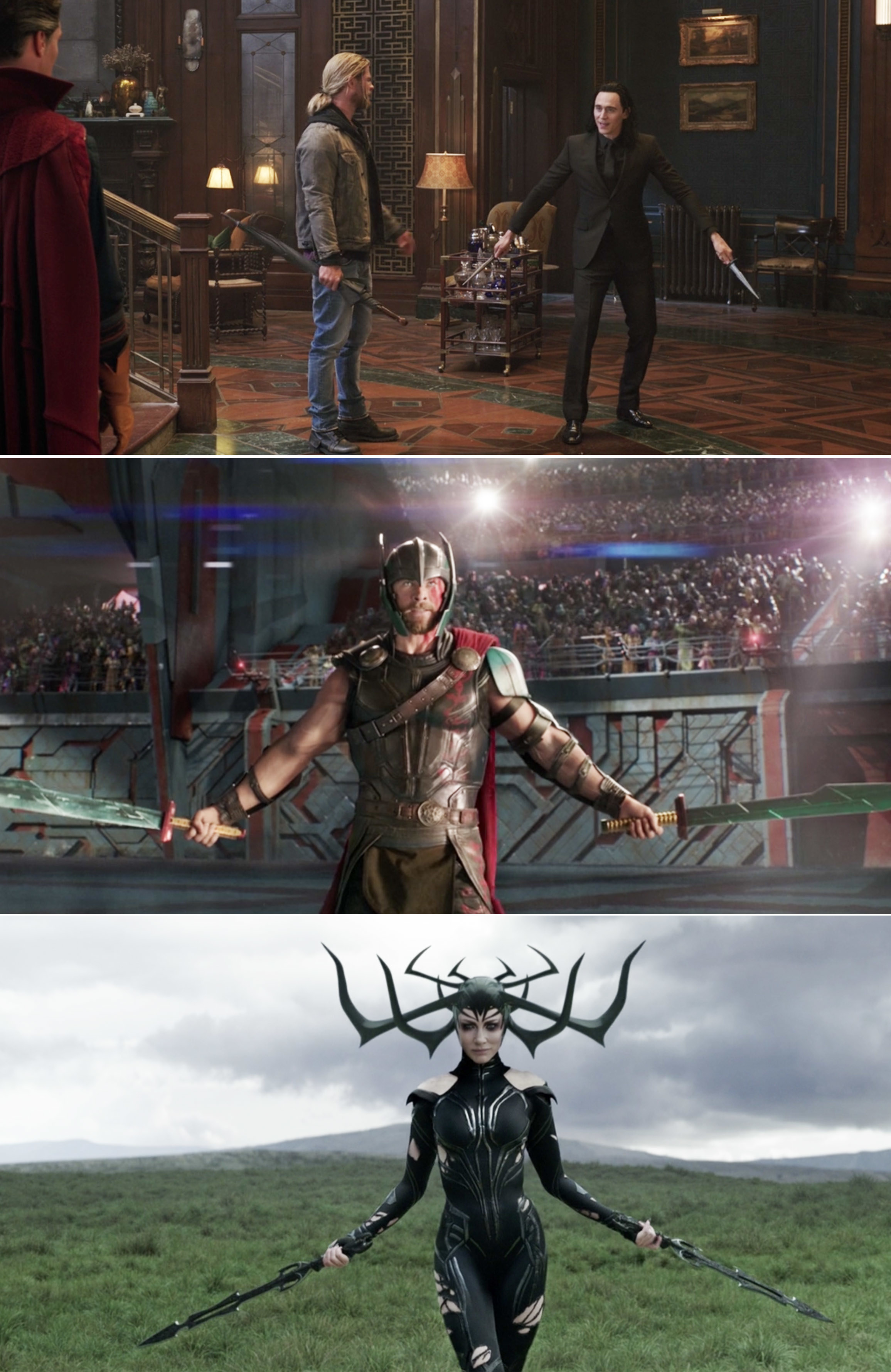 thor ragnarok fight scene