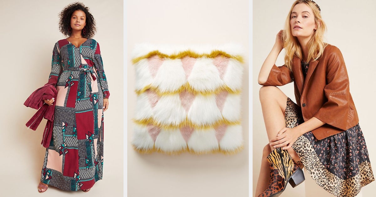 Anthropologie's Sale Section Is An Extra 50% Off And Our Homes And Wardrobes Deserve This, Guys