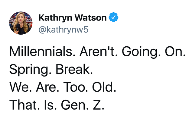 ATTENTION, OLD PEOPLE: Millennials Aren't The Problem Right Now