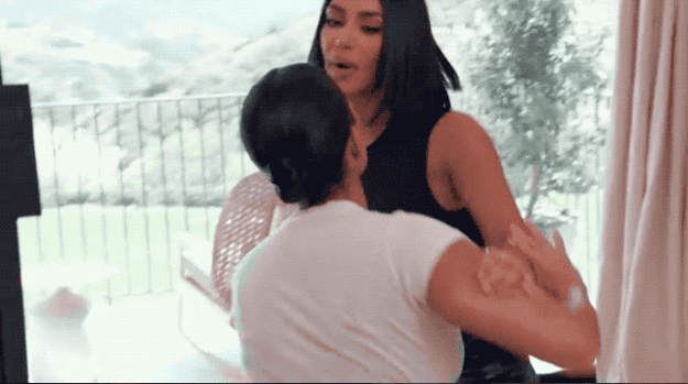 Kim Kardashian Anal Sex - Kim Kardashian And Kourtney Kardashian Had A Huge Fight In The New \