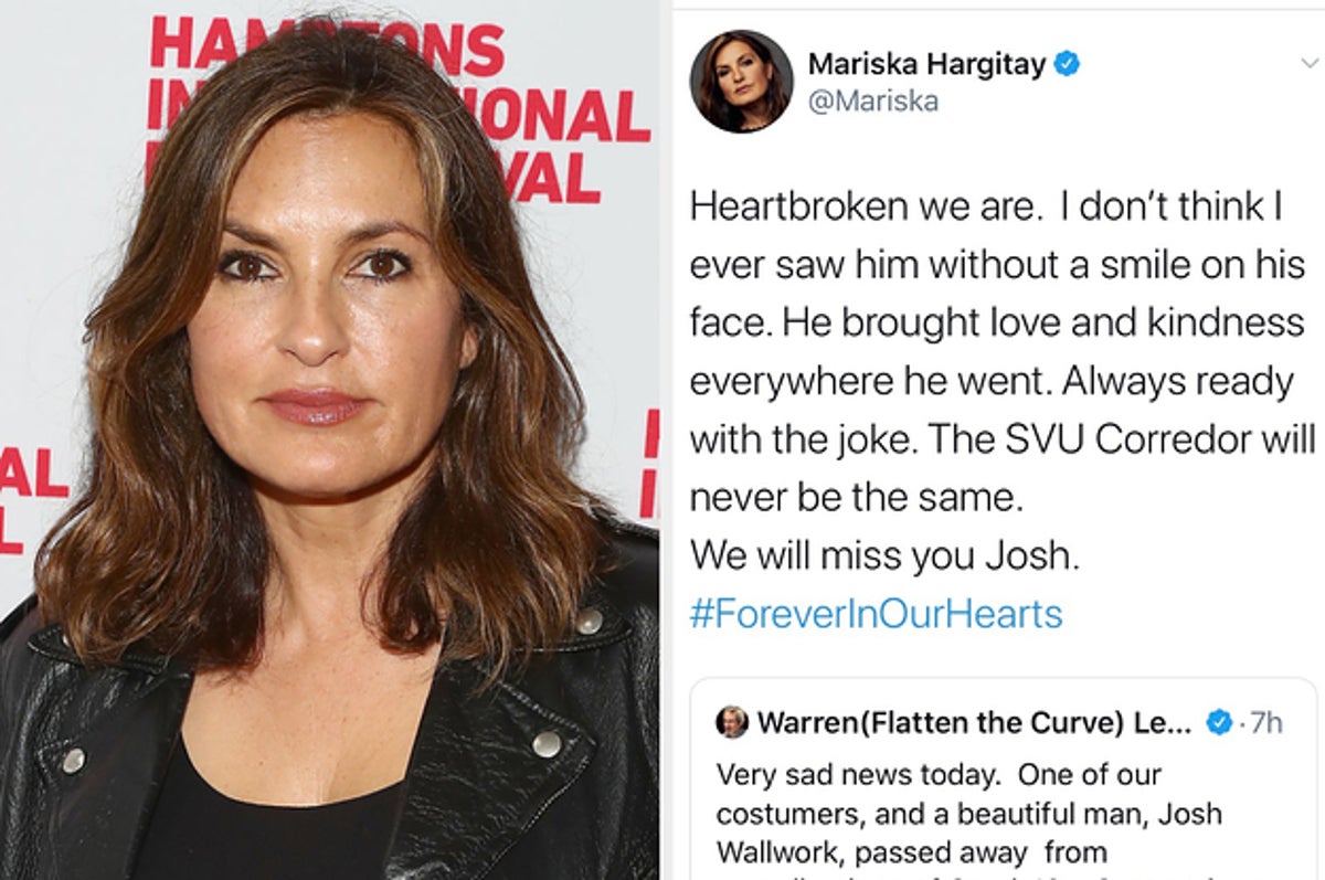 Mariska Hargitay And Ice T Tweeted Tributes After A Law Order Costumer Josh Wallwork Died From The Coronavirus