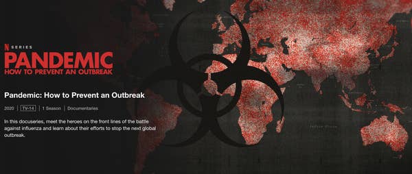 Netflix docuseries Pandemic