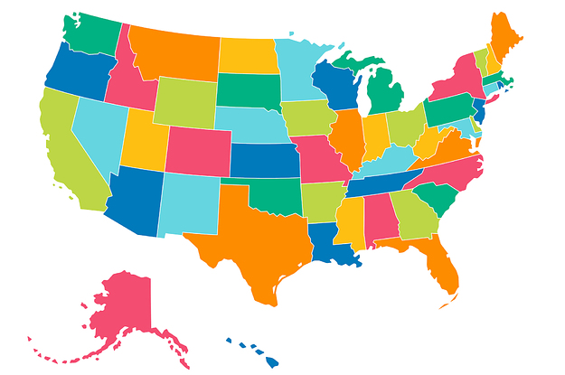 Super Tuesday: Find The 14 States Voting On A Map