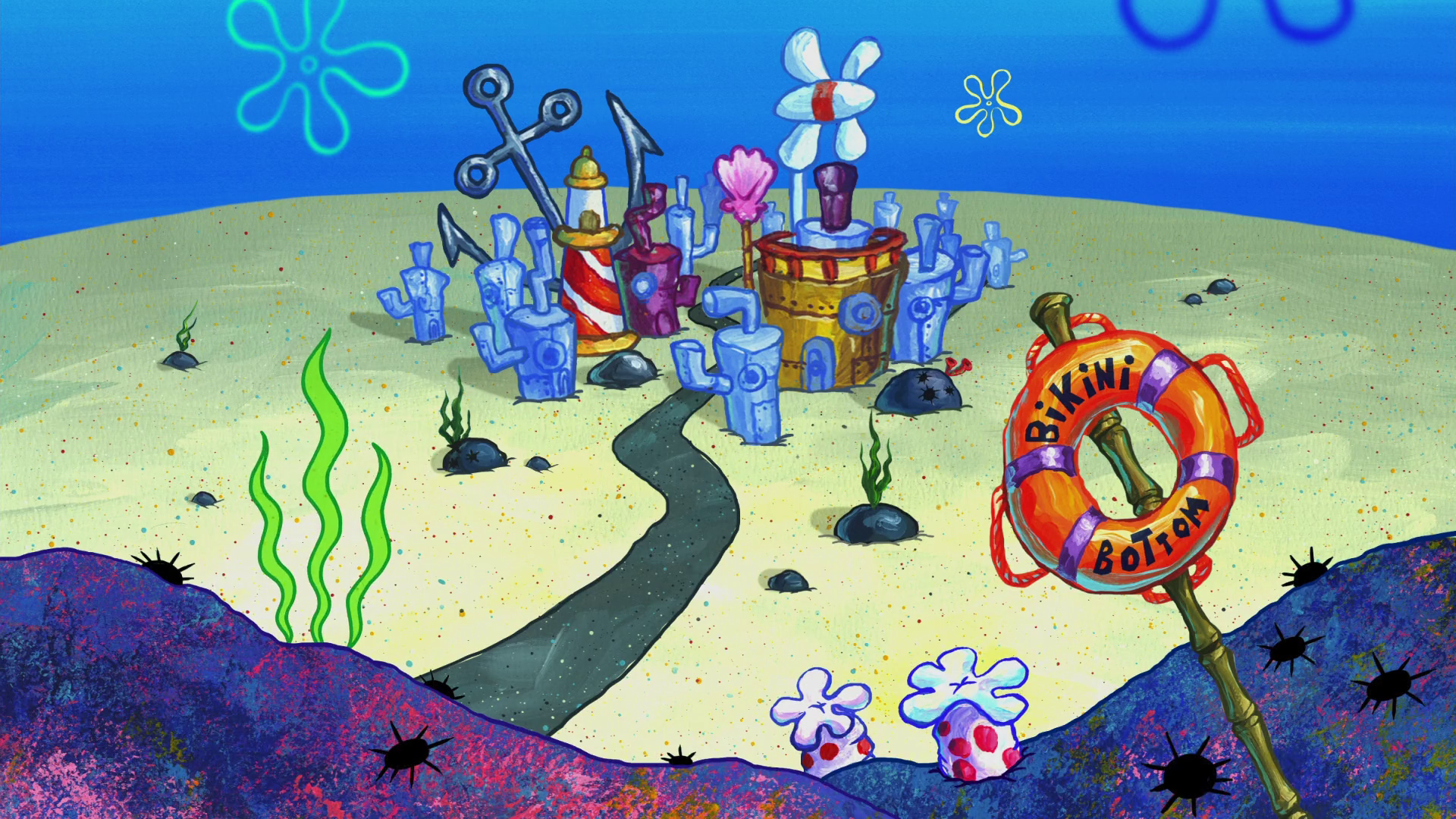 You are now in leaving bikini bottom