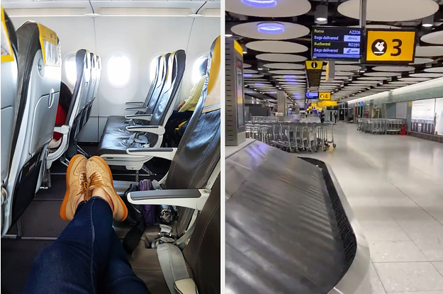 These Photos Show How Shockingly Empty Airplanes And Airports Are During The Coronavirus Pandemic
