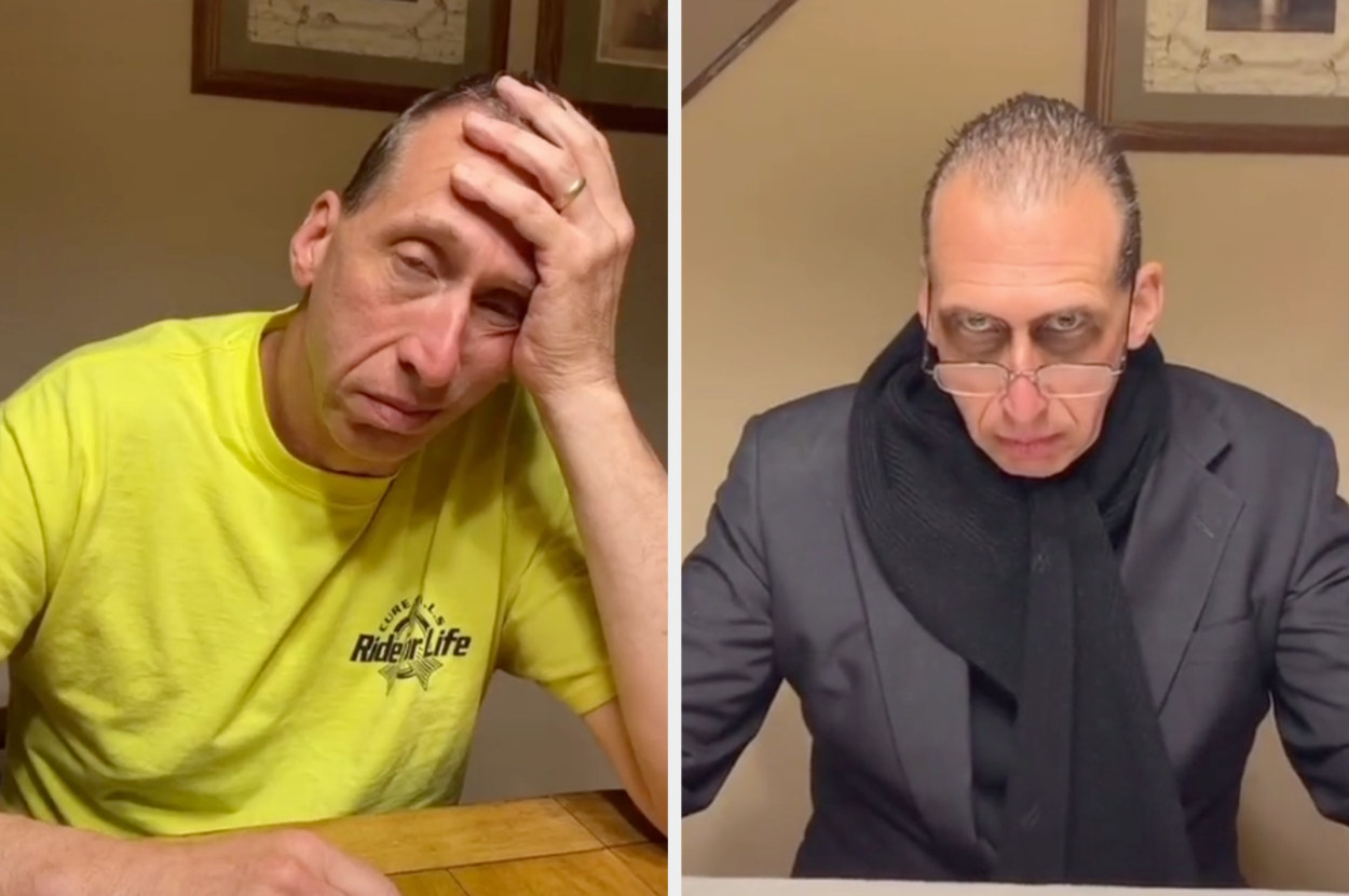 This TikTok Dad Is Literally The Spitting Image Of The Food Critic In  