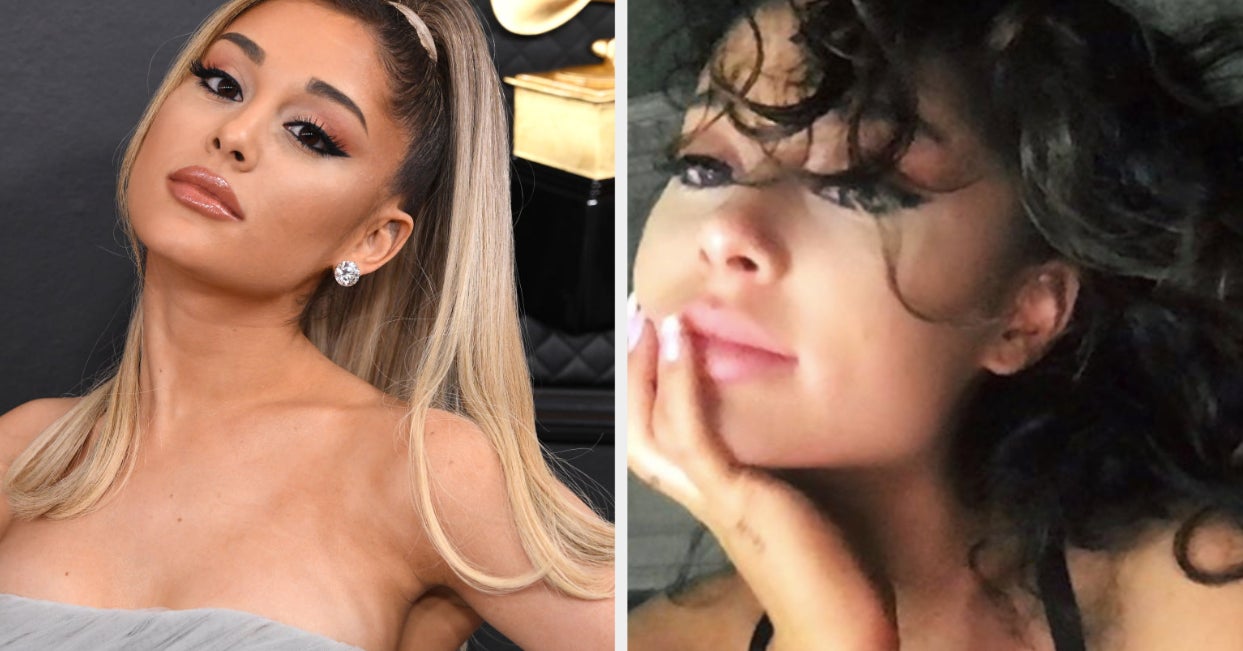 Ariana Grande Showed Off Her Natural Curls On Social Media And They're ...