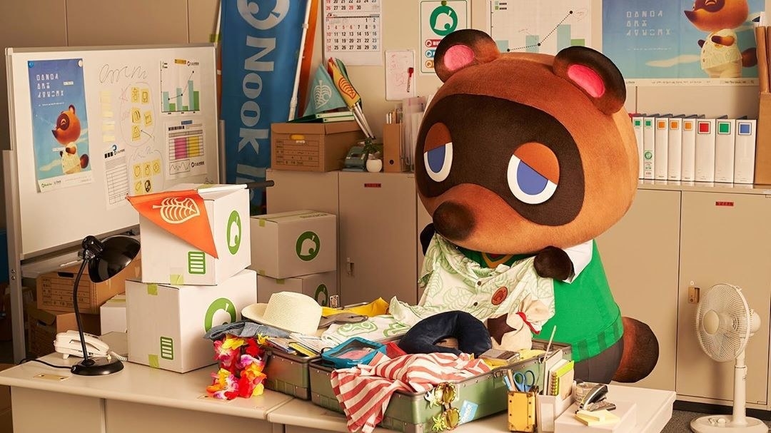 Get a digital or physical copy from Amazon for. tom nook unpacking his suit...