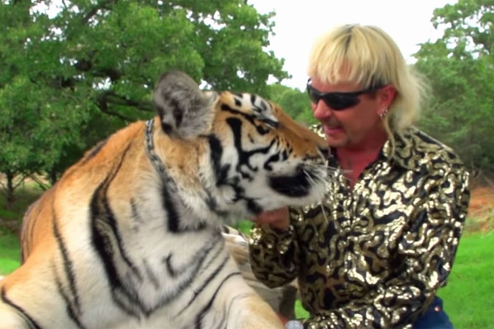 Joe Exotic Drawn Like A Lisa Frank Notebook