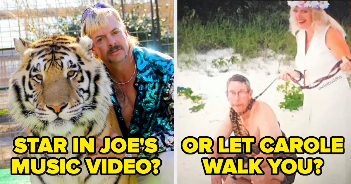 Tiger King Would You Rather Quiz