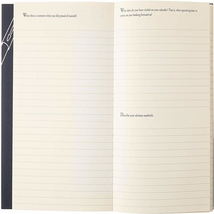 The pages inside the book