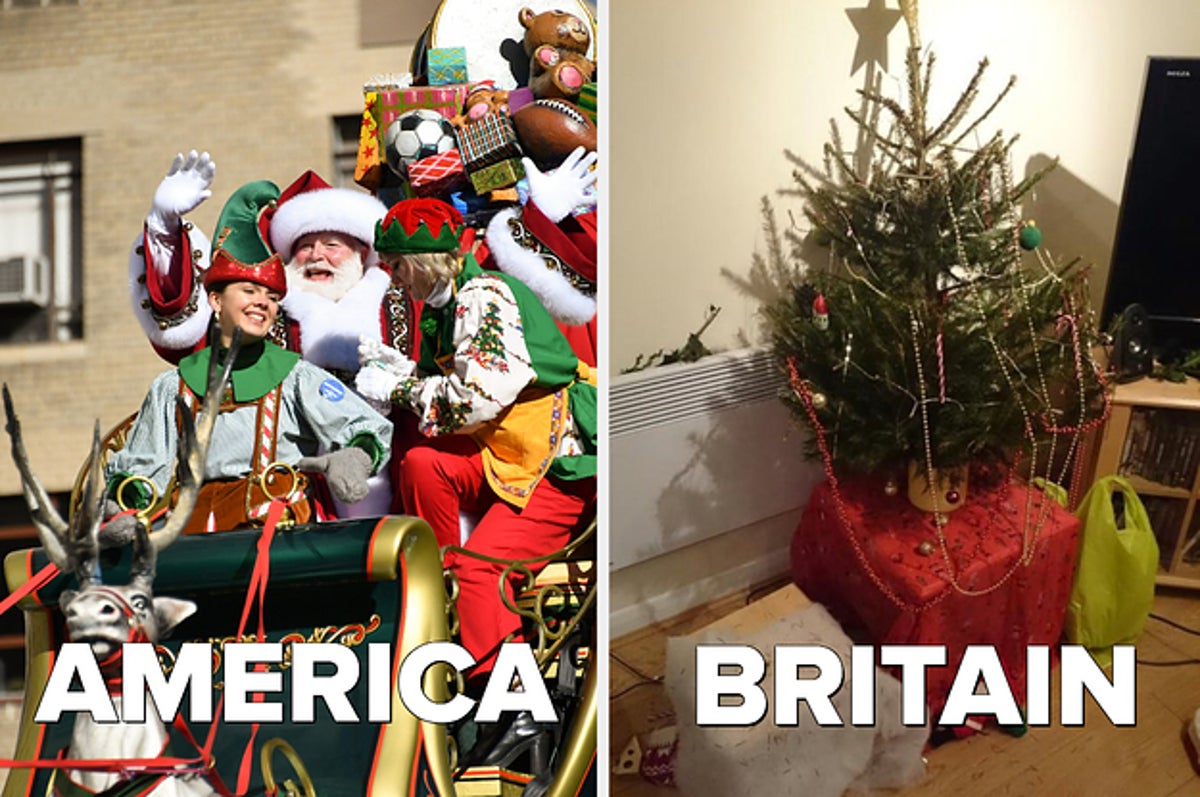 Christmas In Britain Vs America