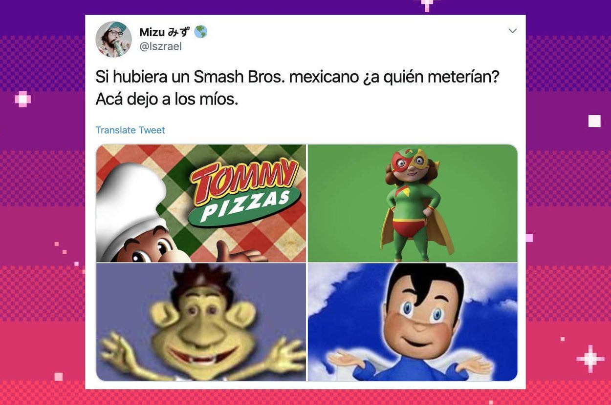 ¿A Quién incluirías en la versión mexicana de Super Smash Bros?