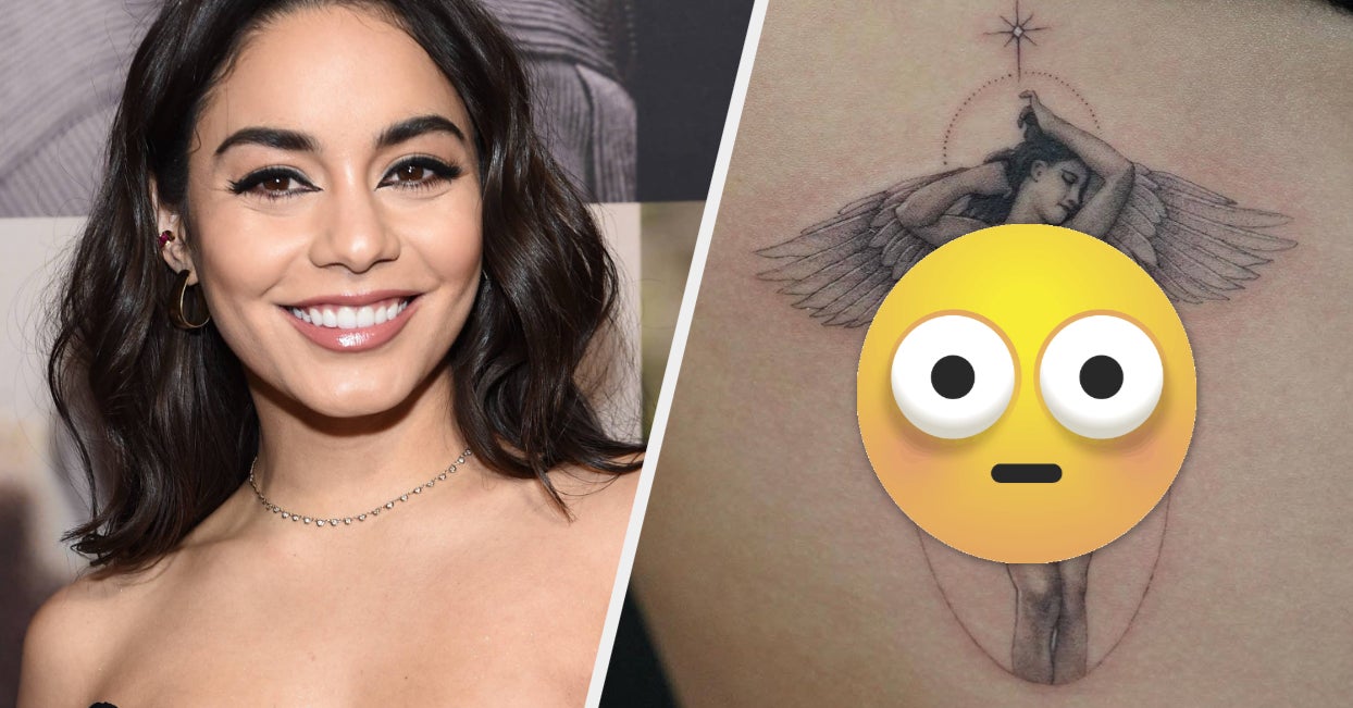 Vanessa Hudgens Debuted A Nude "Divine Feminine Angel" Tattoo On Instagram(01)