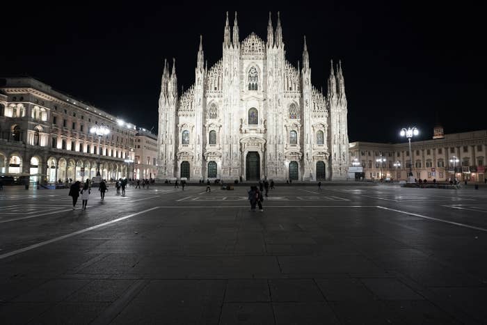 Coronavirus Italy Lockdown Covid 19 Restrictions Extended Across Entire Country