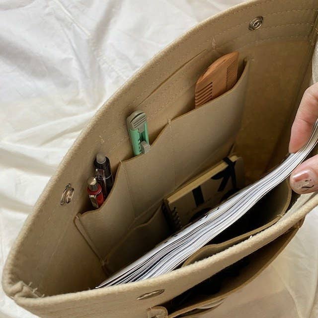 縦型が使いやすい シンプルで可愛いバッグインバッグ見つけたよ 縦型が使いやすい シンプルで可愛いバッグインバッグ見つけたよ