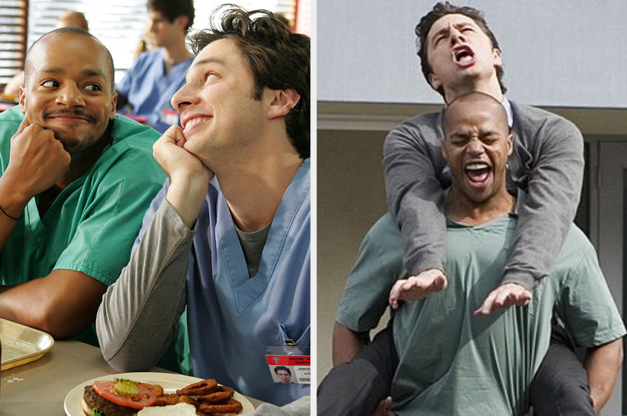 Zach Braff Remembers Original Scrubs Cast 17 Years After Show Premiered -  LADbible